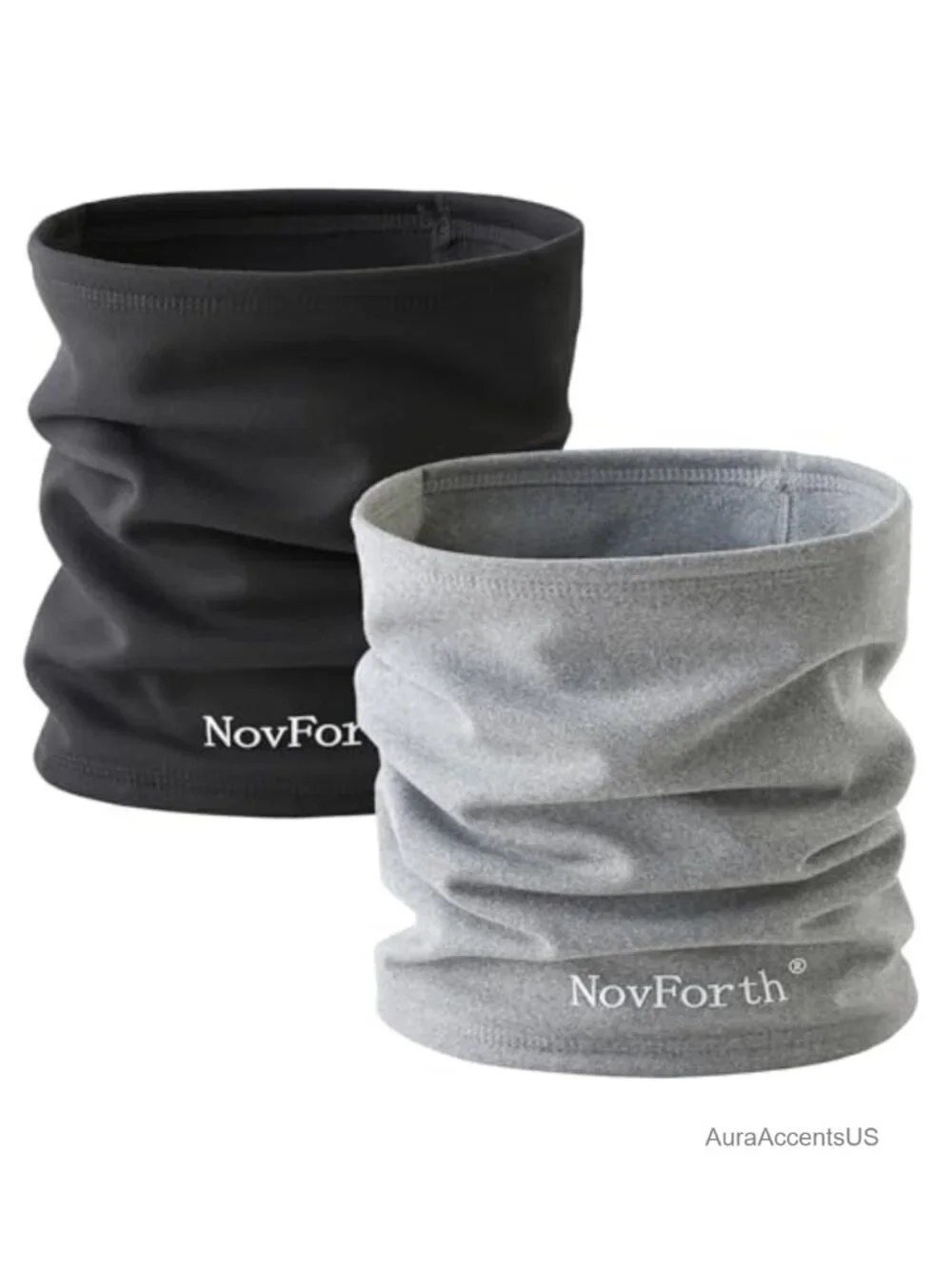 Winter Neck Gaiter Scarf 2 Pack Windproof Breathable Ski